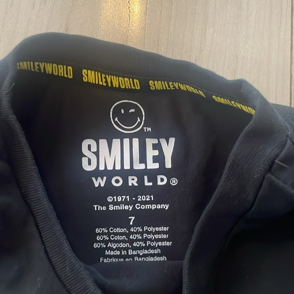 Smiley World Long Sleeve sz 7 - Picture 3 of 4